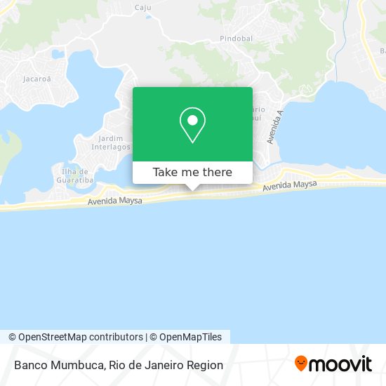 Banco Mumbuca map