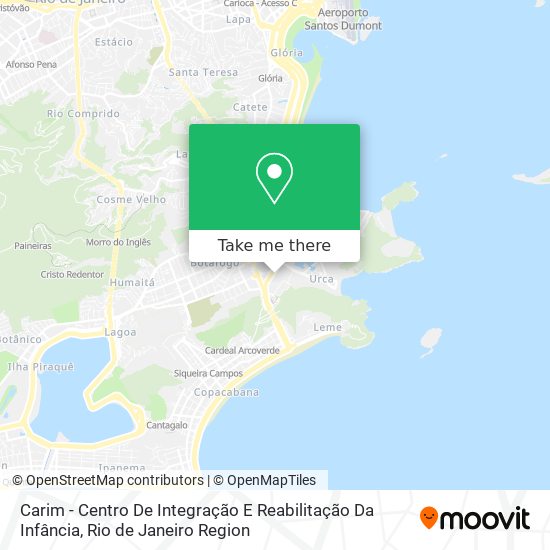 Carim - Centro De Integração E Reabilitação Da Infância map