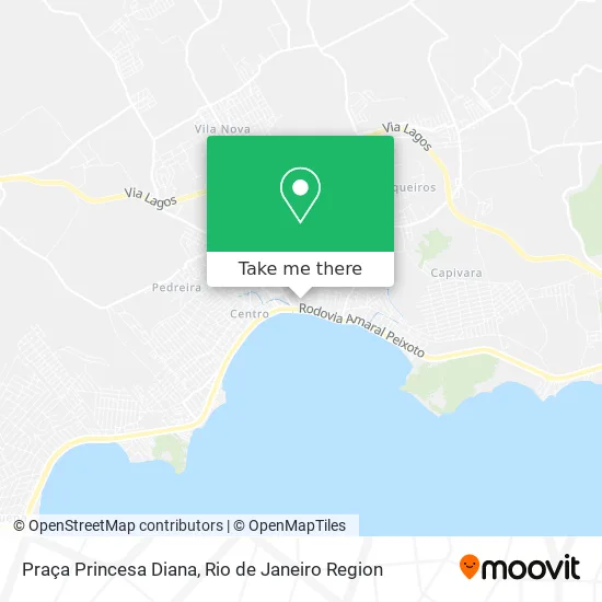 Praça Princesa Diana map