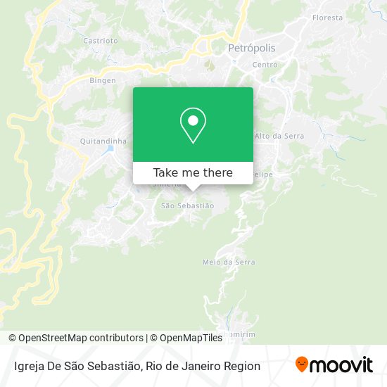 Igreja De São Sebastião map
