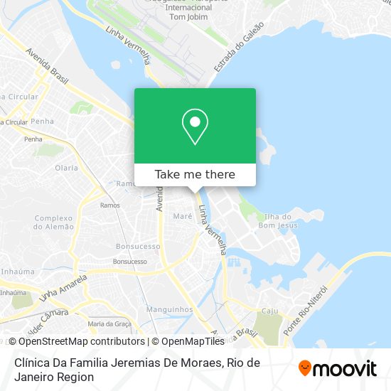 Clínica Da Familia Jeremias De Moraes map