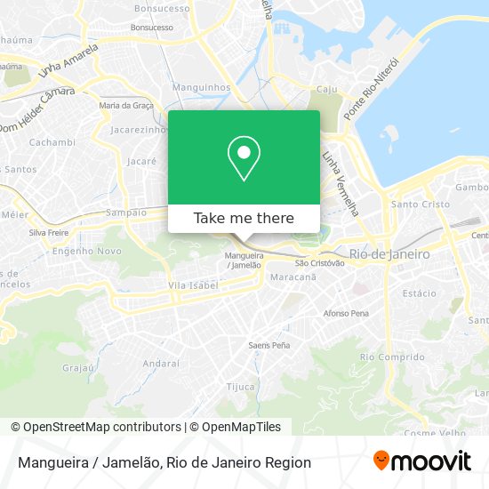 Mapa Mangueira / Jamelão