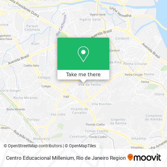 Centro Educacional Millenium map