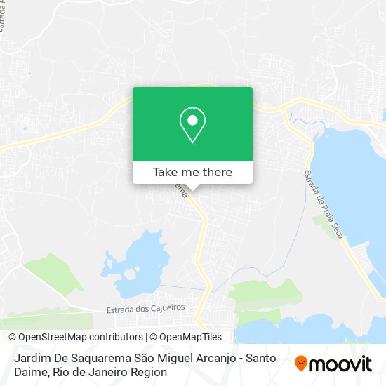 Mapa Jardim De Saquarema São Miguel Arcanjo - Santo Daime