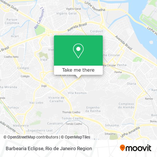 Mapa Barbearia Eclipse