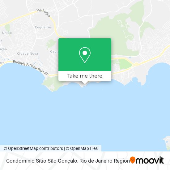 Condomínio Sítio São Gonçalo map