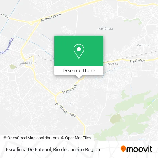 Escolinha De Futebol map