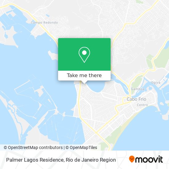Palmer Lagos Residence map