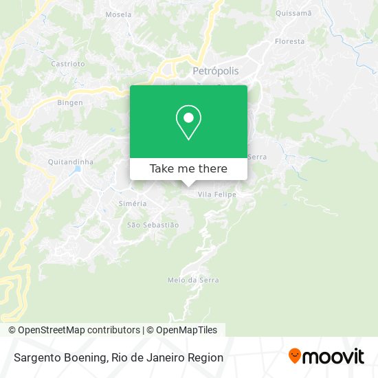 Sargento Boening map