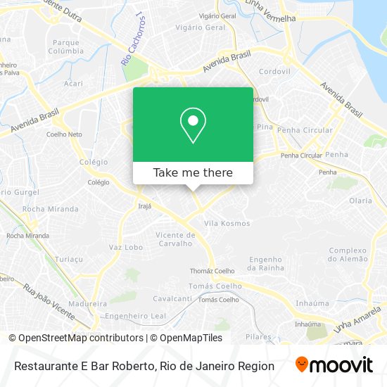 Restaurante E Bar Roberto map