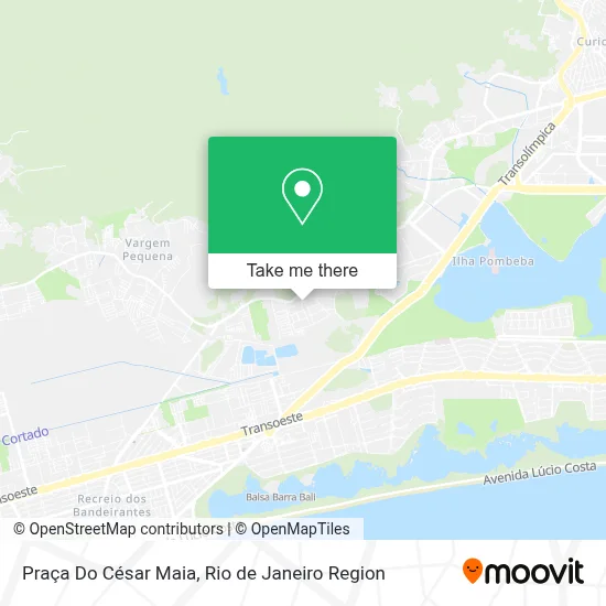 Praça Do César Maia map