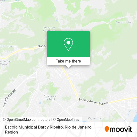 Escola Municipal Darcy Ribeiro map