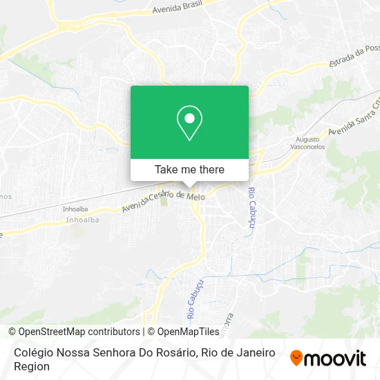 Colégio Nossa Senhora Do Rosário map
