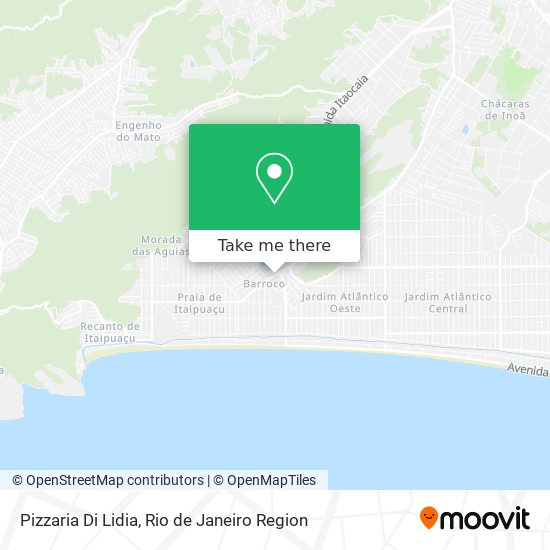 Pizzaria Di Lidia map