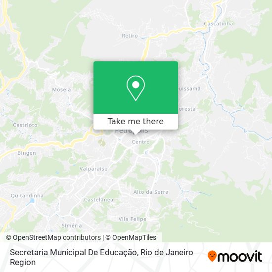 Secretaria Municipal De Educação map