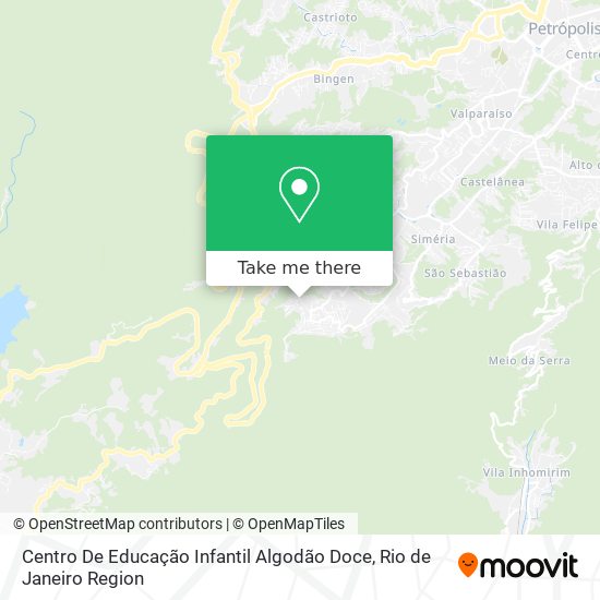 Centro De Educação Infantil Algodão Doce map
