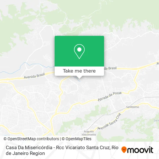 Casa Da Misericórdia - Rcc Vicariato Santa Cruz map