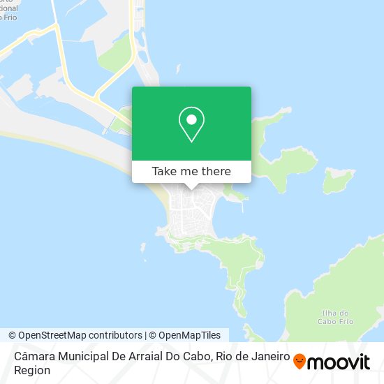 Câmara Municipal De Arraial Do Cabo map