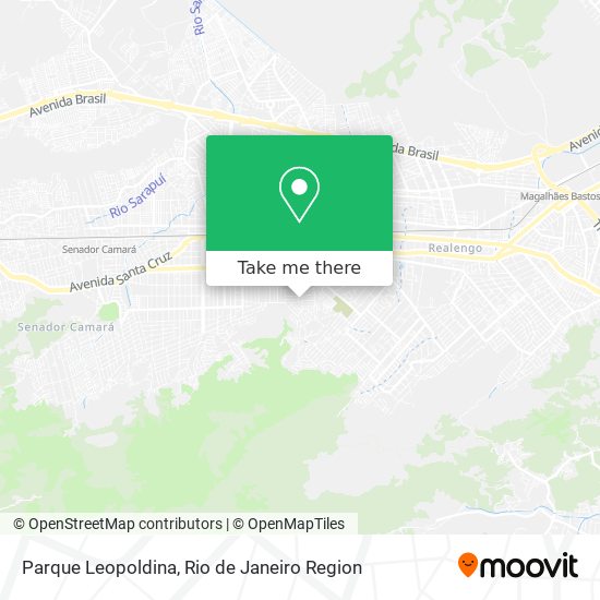 Parque Leopoldina map