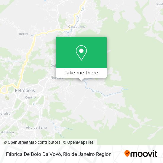 Fábrica De Bolo Da Vovó map