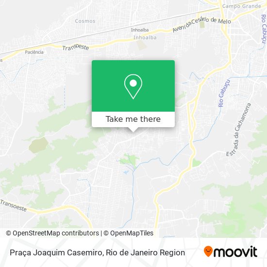 Praça Joaquim Casemiro map