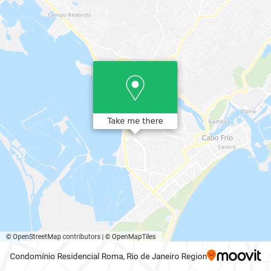 Condomínio Residencial Roma map