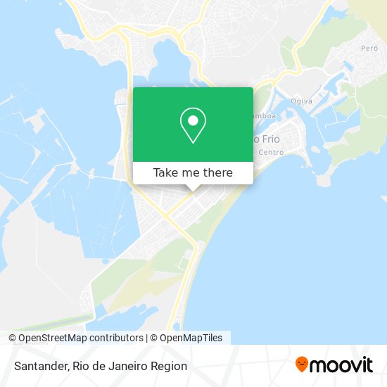 Mapa Santander