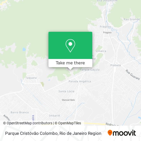 Parque Cristóvão Colombo map