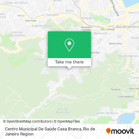 Centro Municipal De Saúde Casa Branca map