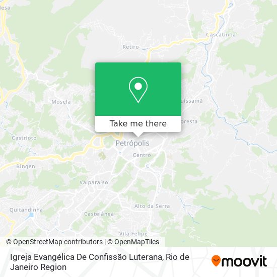 Igreja Evangélica De Confissão Luterana map