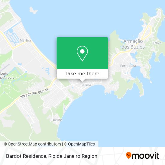 Bardot Residence map