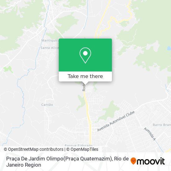 Praça De Jardim Olimpo(Praça Quatemazim) map