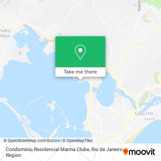 Mapa Condomínio Residencial Marina Clube