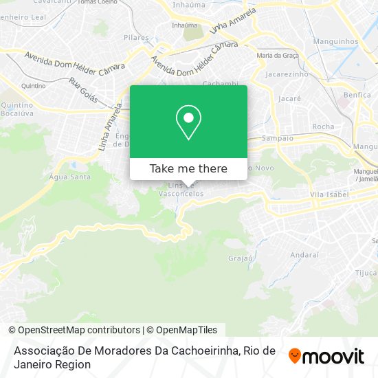 Mapa Associação De Moradores Da Cachoeirinha