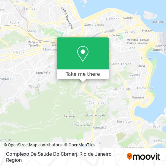 Complexo De Saúde Do Cbmerj map