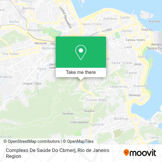 Complexo De Saúde Do Cbmerj map