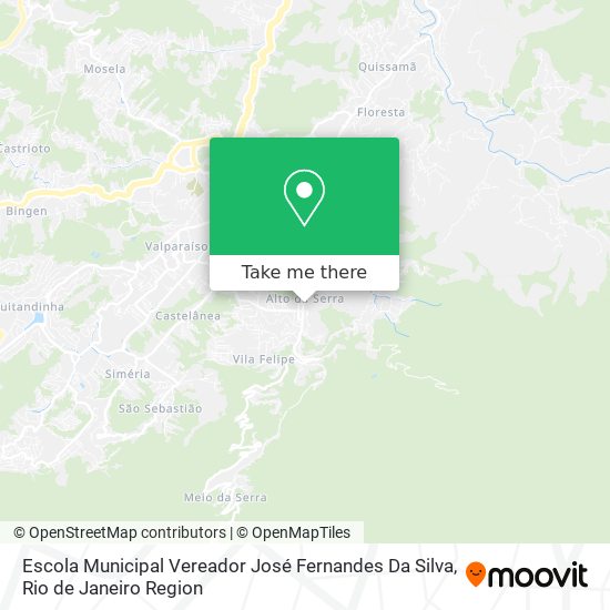 Escola Municipal Vereador José Fernandes Da Silva map