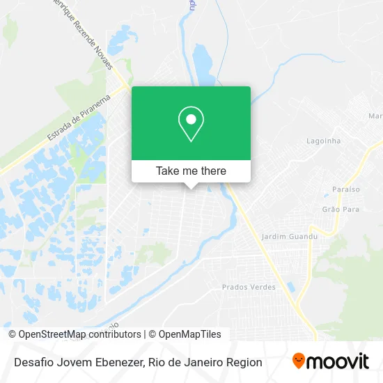 Desafio Jovem Ebenezer map