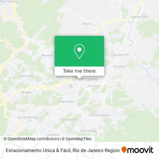 Estacionamento Unica & Fácil map