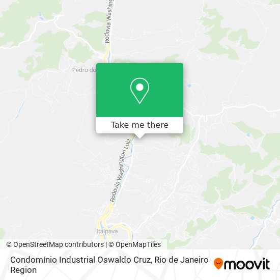 Condomínio Industrial Oswaldo Cruz map