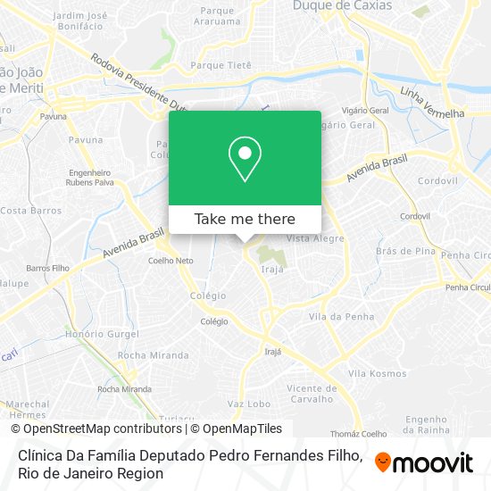 Clínica Da Família Deputado Pedro Fernandes Filho map