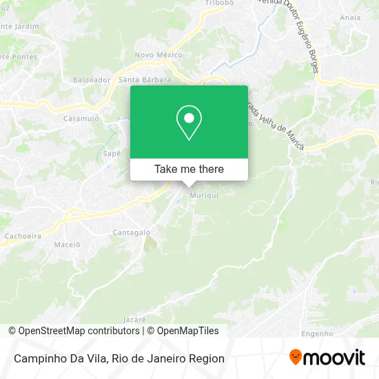 Campinho Da Vila map