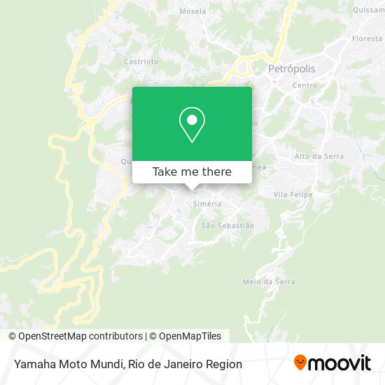 Yamaha Moto Mundi map