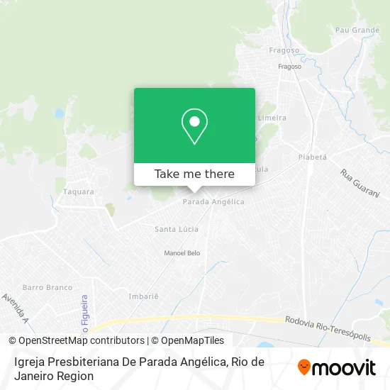 Igreja Presbiteriana De Parada Angélica map