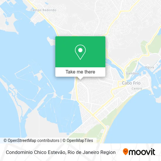 Condominio Chico Estevão map