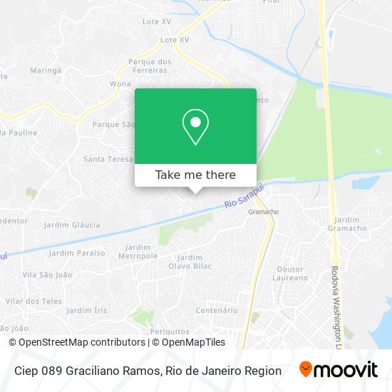Ciep 089 Graciliano Ramos map
