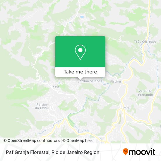 Psf Granja Florestal map