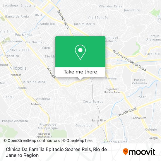 Clínica Da Família Epitacio Soares Reis map