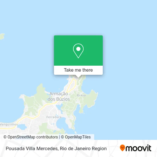 Pousada Villa Mercedes map