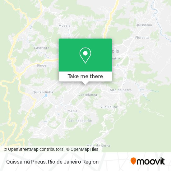 Quissamã Pneus map